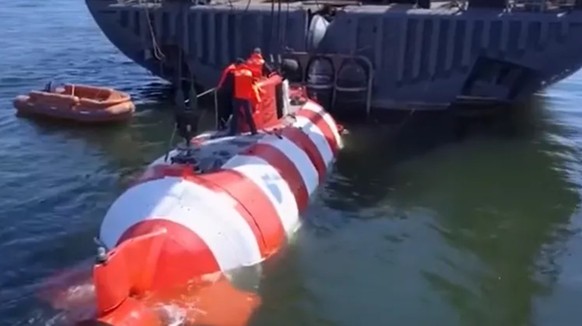 The mini-submarine of the Russian "SS-750": Experts consider Russia a plausible scenario.