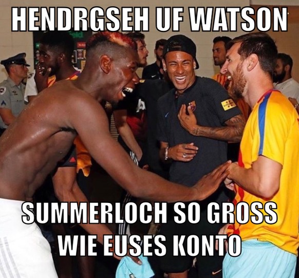 Muss schampar lustig sein bei Pogba, Messi und Neymar – diese 11 Memes zeigen warum