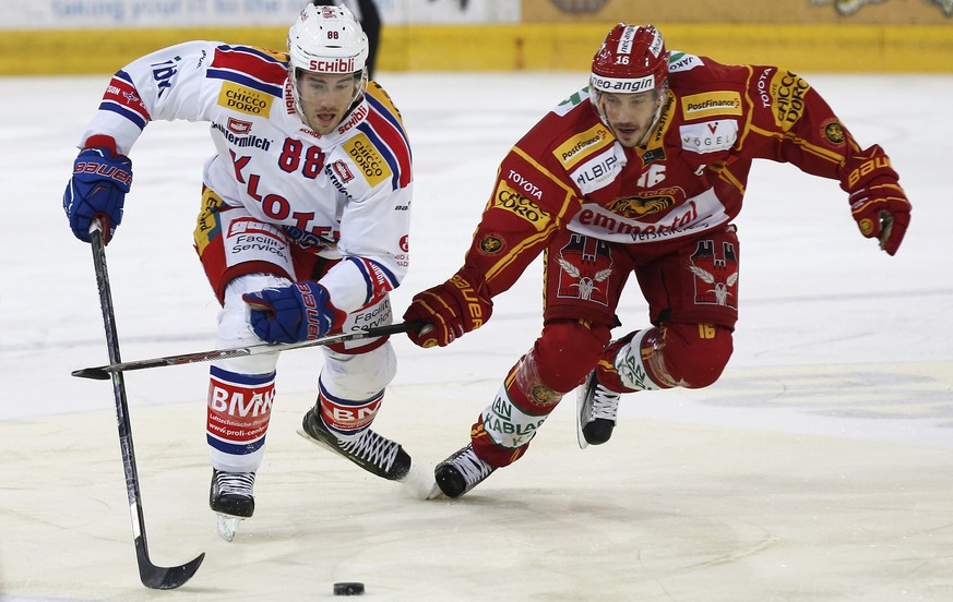 Kloten muss zum Ende der Quali zweimal gegen Langnau ran.