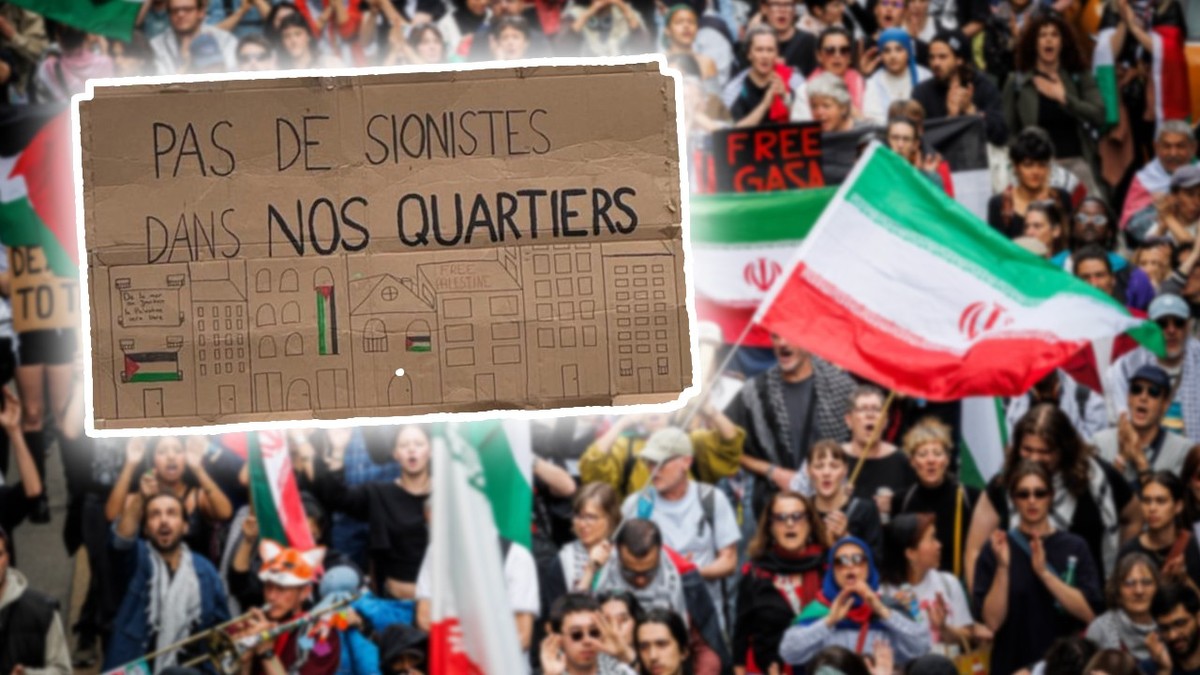 Manifestation pro-palestinienne, Lausanne, 11 avril 2026.