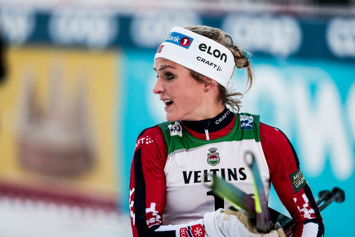 RUKA, FINLAND - DECEMBER 1: Therese Johaug of Norway seen after the 20Km Free Mass Start of the FIS World Cup Cross-Country Ruka on December 1, 2024 in Ruka, Finland. (Photo by Federico Modica/NordicF ...