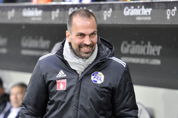 21.03.2015; Luzern; Fussball Super League - FC Luzern - FC Basel; Trainer Markus Babbel (Luzern) (Martin Meienberger/freshfocus)