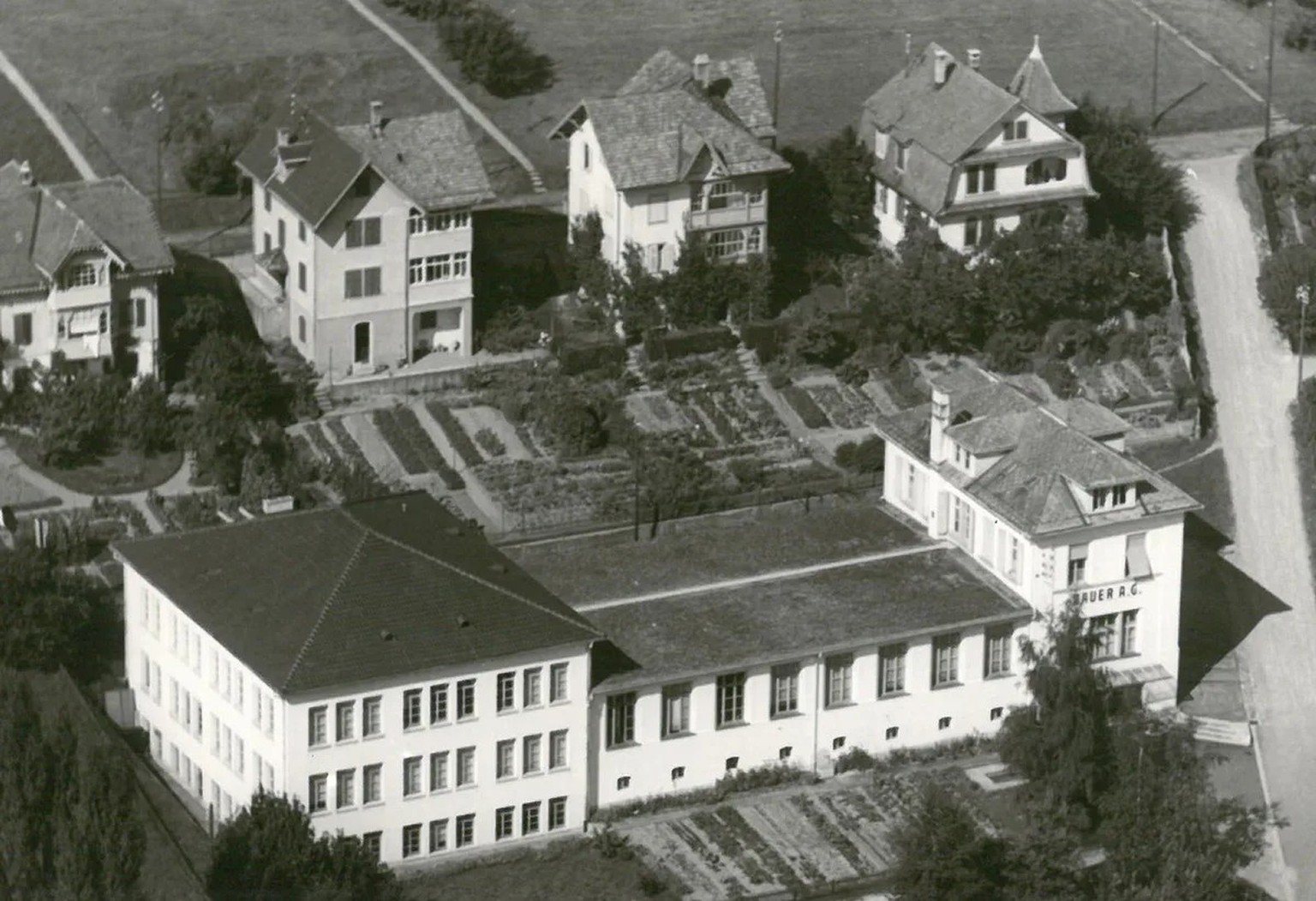 Luftaufnahme der Firma Bauer in Wetzikon. Hier wurden jährlich rund 50'000 Kässeli für die ganze Schweiz hergestellt.
https://www.wetzipedia.ch/index.php/Datei:1Kratzstrasse_35.jpg