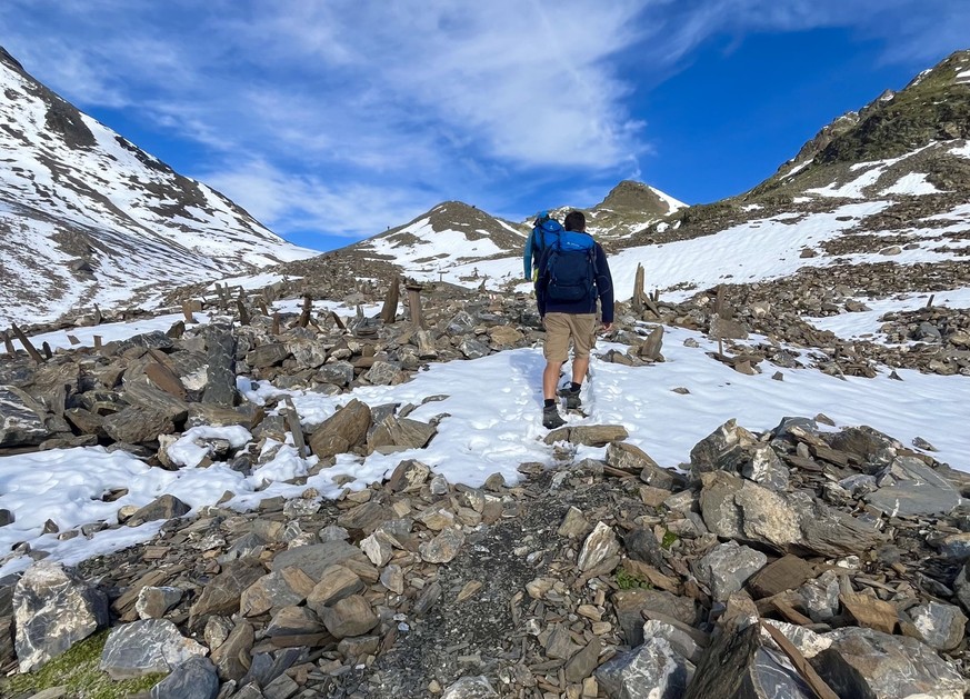 Wandern im Hochsommer