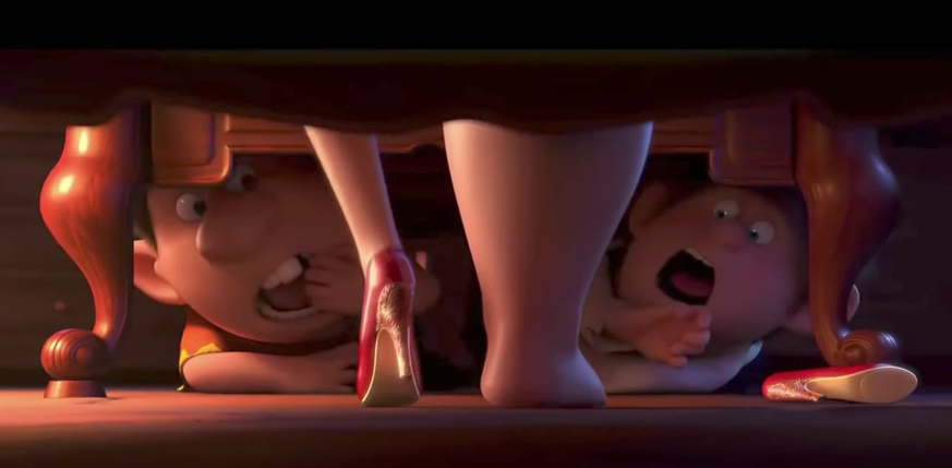 Hat Schneewittchen ihre roten Schuhe nicht an, wird sie fett – und die Zwerge erschrecken sich fürchterlich. Der Trailer zum Film «Red Shoes &amp; The 7 Dwarfs».&nbsp;