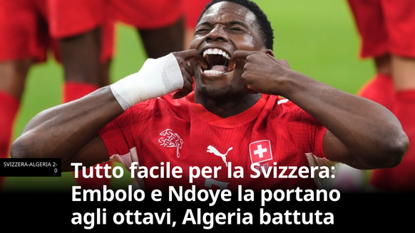 Gazzetta dello Sport nach Schweiz-Algerien