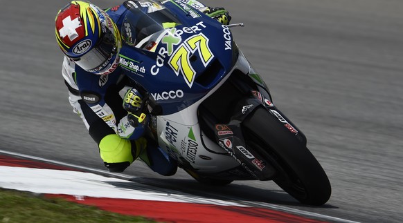 Heute Samstag wieder besser unterwegs: Dominique Aegerter.
