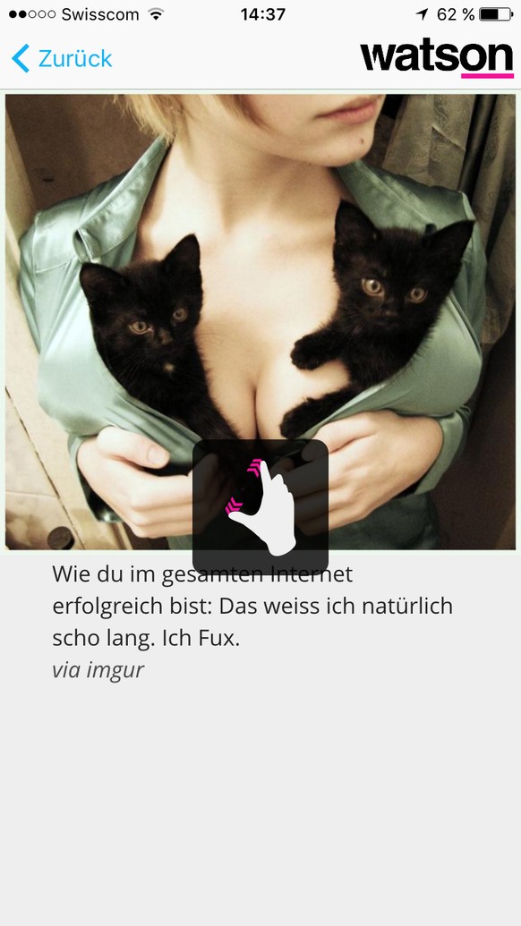 Hab einen Trick angewandt, damit ihr mich beachten müsst. Gruss, PICDUMP
hihi.