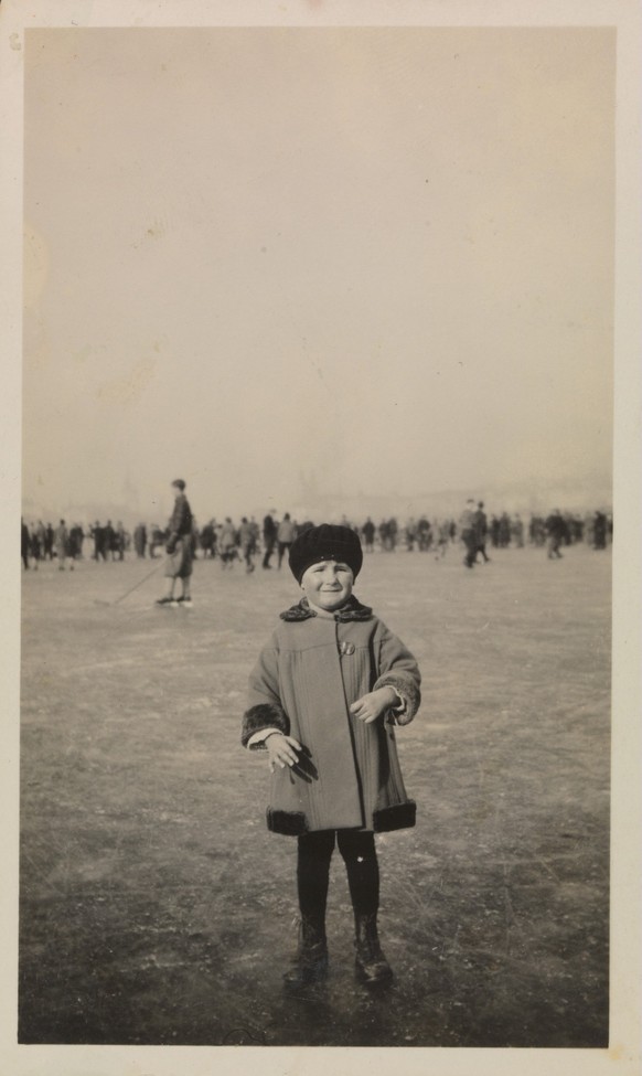 Seegfrörni Zürichsee, 1929