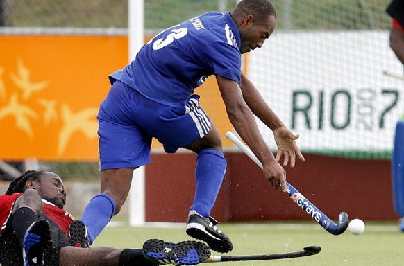 Chance genützt: Sieben oder acht kubanische Hockeyaner haben sich abgesetzt.