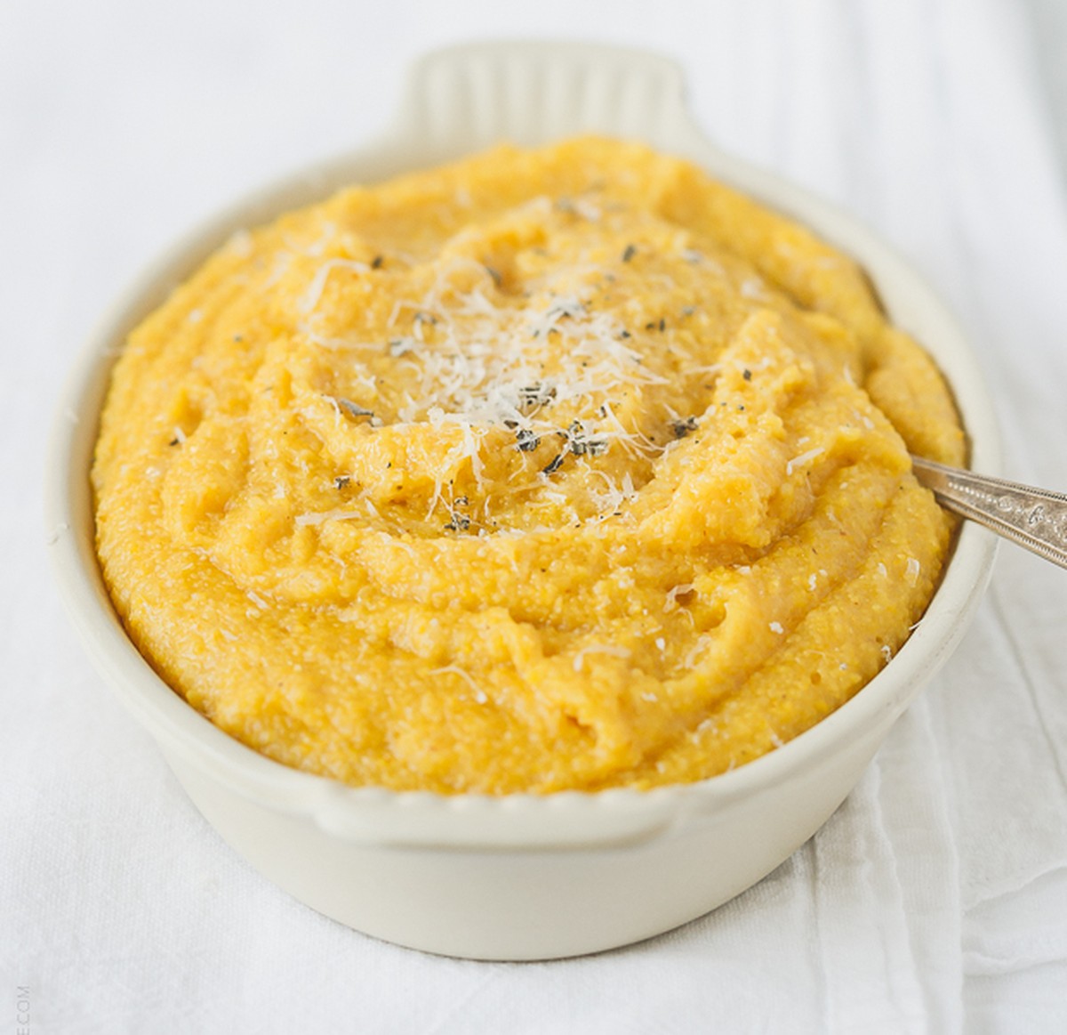 pumpkin sage polenta zucca salvia kürbis http://kitchenconfidante.com/pumpkin-sage-polenta-recipe