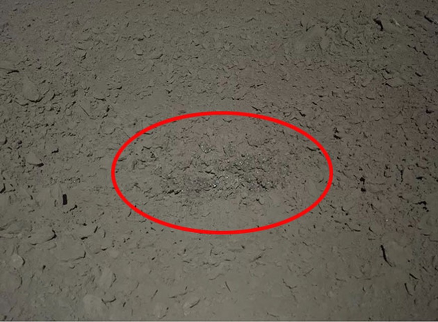 Mysteriöses Material auf der Rückseite des Mondes