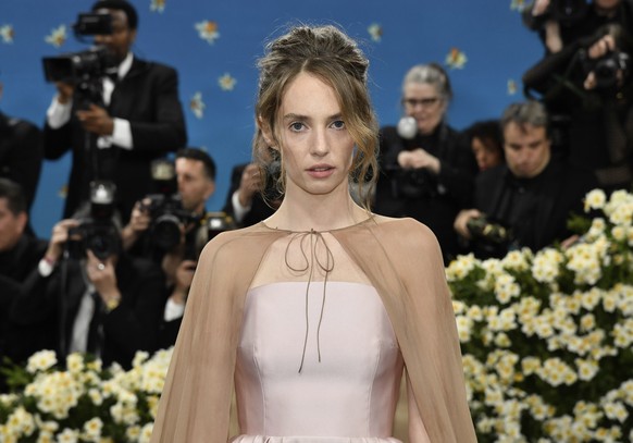 Maya Hawke attends The Metropolitan Museum of Art&#039;s Costume Institute benefit gala celebrating the opening of the &quot;Superfine: Tailoring Black Style&quot; exhibition on Monday, May 5, 2025, i ...