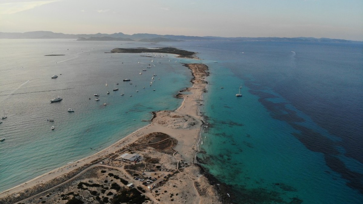 Playa de ses Illetes auf Formentera, Spanien