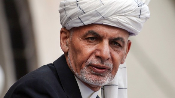 ARCHIV - Afghanistans PrÃ¤sident Aschraf Ghani. Foto: Rahmat Gul/AP/dpa