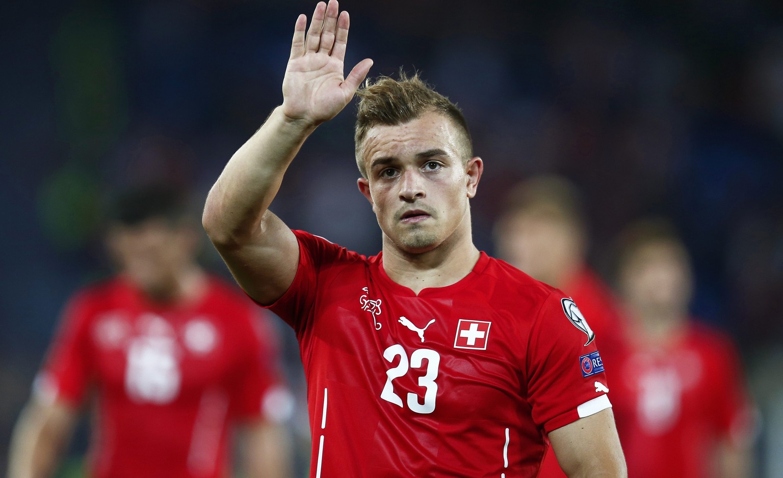 Kein Abschied, nur Jubiläum: Gegen die Slowakei läuft Shaqiri zum 50. Mal für die Schweiz auf.