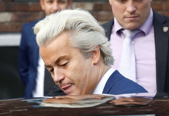 Hat mit 30 Sitzen geliebäugelt, jetzt sind es 19 geworden: Geert Wilders.