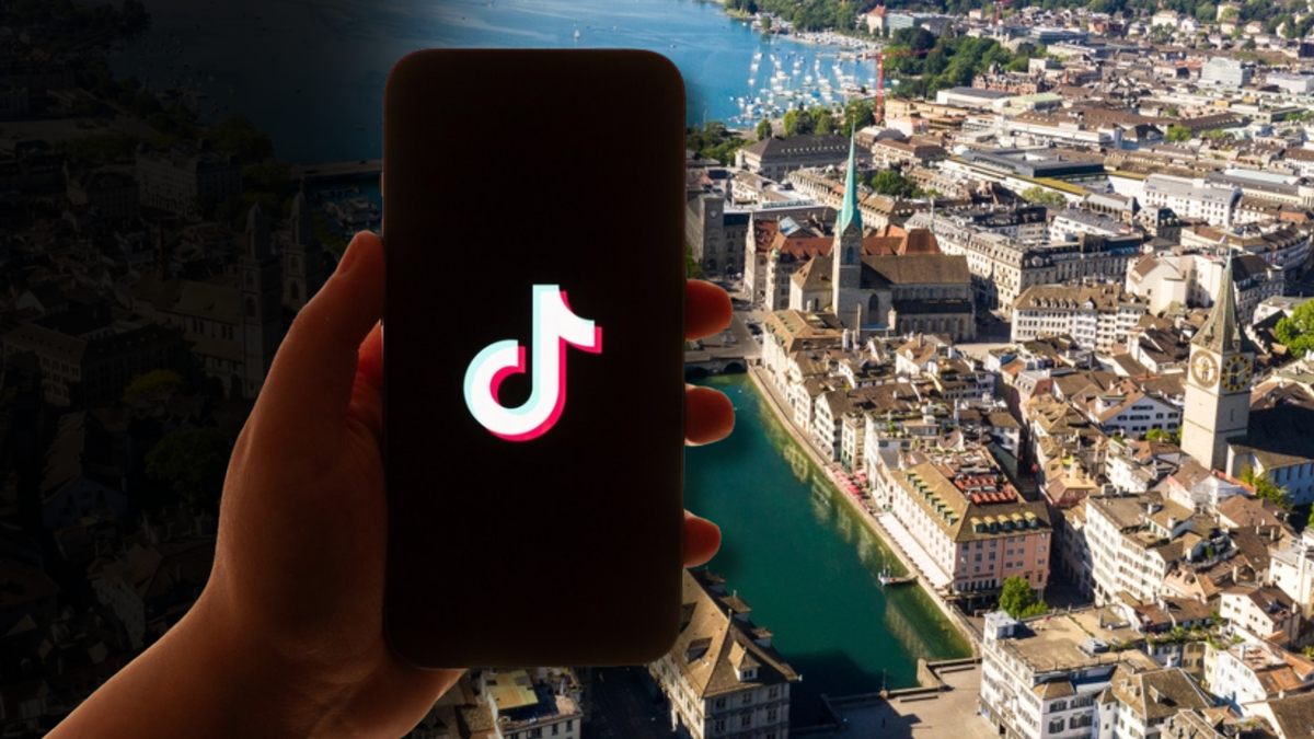 TikTok débarque en Suisse.