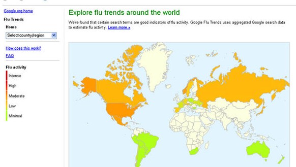 Grippeprognosen mit Big Data? Google ist (vorerst) daran gescheitert.