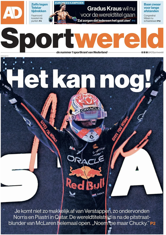 Max Verstappen Het kan nog!