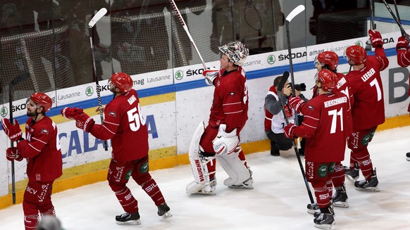 Lausanne kann sich schon mal auf den Playoff-Jubel vorbereiten.