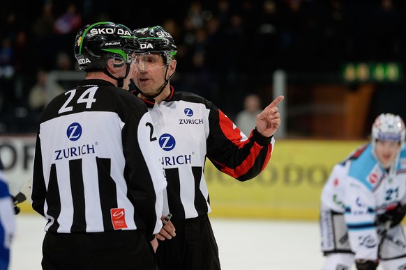 Didier Massy (r.) zog sich den Zorn vom SCB-Trainer Boucher zu.