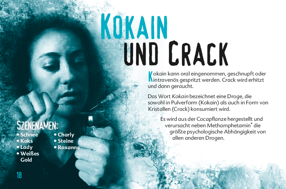 Auszug aus der Broschüre "Fakten über Drogen" des Scientology-nahen Vereins "Sag Nein zu Drogen"