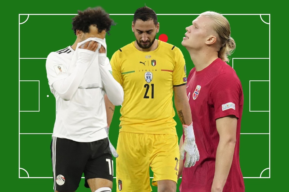Salah, Donnarumma, Haaland: quelques-unes des stars qui ne verront pas le Qatar cet hiver.