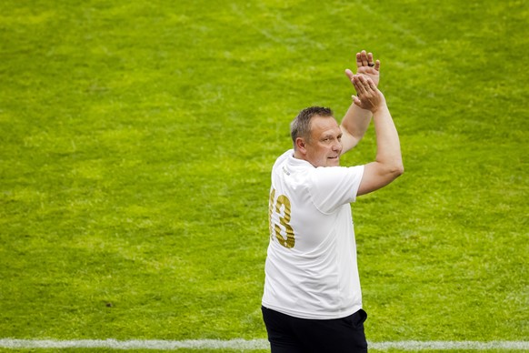 ARCHIVBILD ZUM ABGANG VON FCZ TRAINER ANDRE BREITENREITER, AM DIENSTAG, 24. MAI 2022 - FC Zuerichs Trainer Andre Breitenreiter nach dem Fussball Meisterschaftsspiel der Super League zwischen dem FC Zu ...