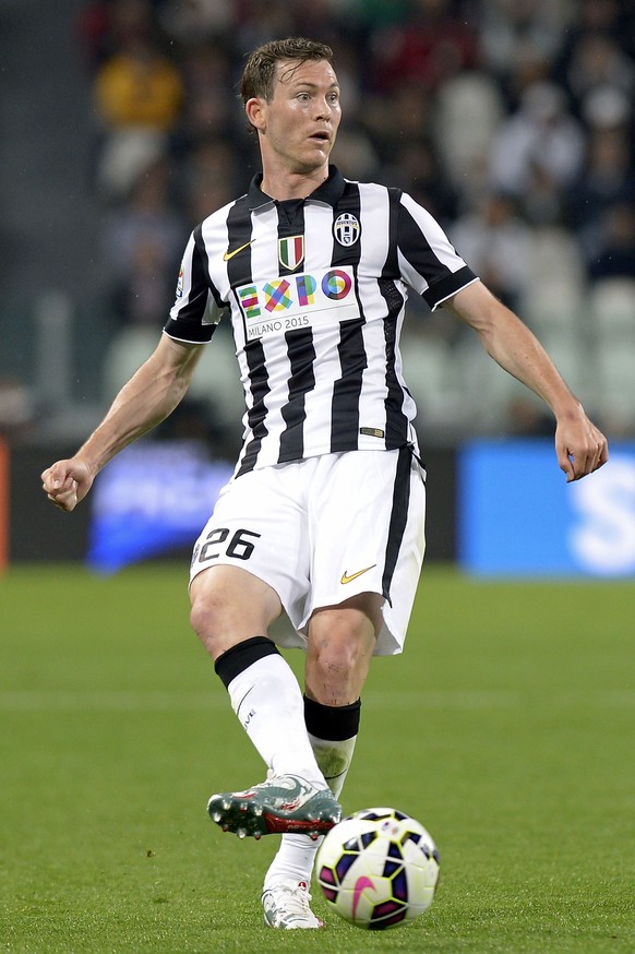 29.04.2015; Turin; Fussball SerieA - Juventus Turin - Fiorentina;
Stephan Lichtsteiner (Juve) (Filippo Alfero/Insidefoto/freshfocus)