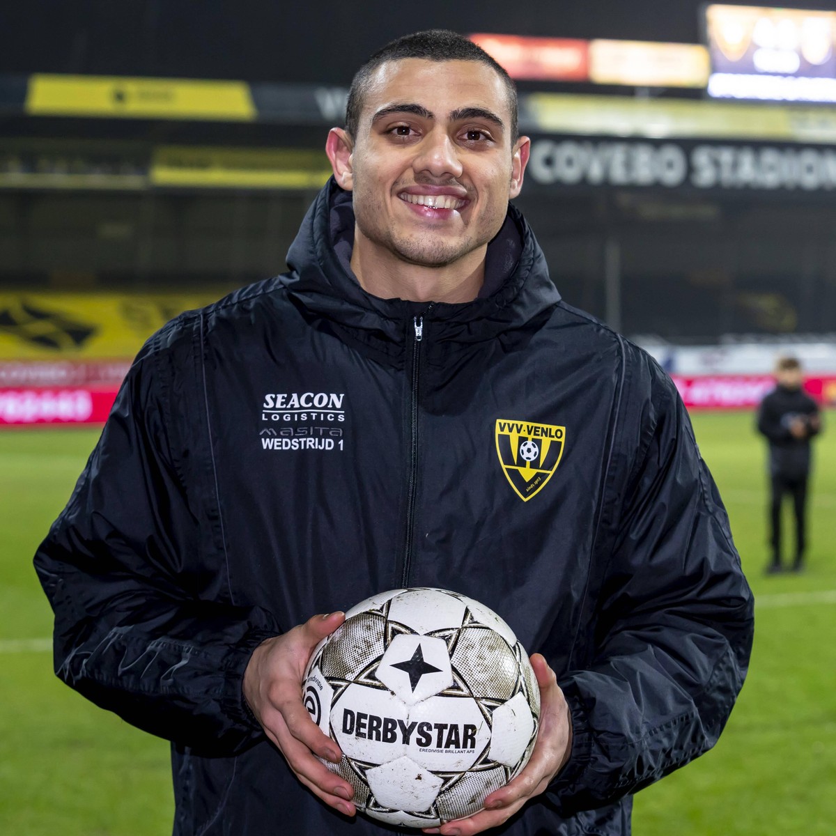 VENLO, Netherlands, 27-01-2021, football, Covebo Stadium, Dutch eredivisie, season 2020 / 2021, VVV Venlo player Georgios Giakoumakis during the match VVV - Vitesse VVV - Vitesse PUBLICATIONxNOTxINxNE ...