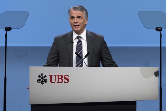 UBS-CEO Ermotti an der GV.