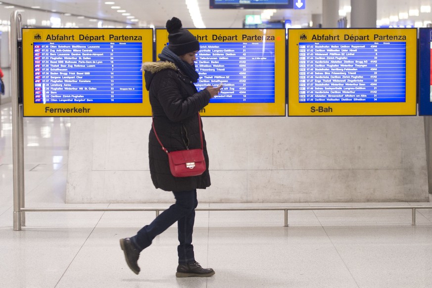 Im Kernnetz der SBB werden Züge weniger lang aufeinander warten als bisher.