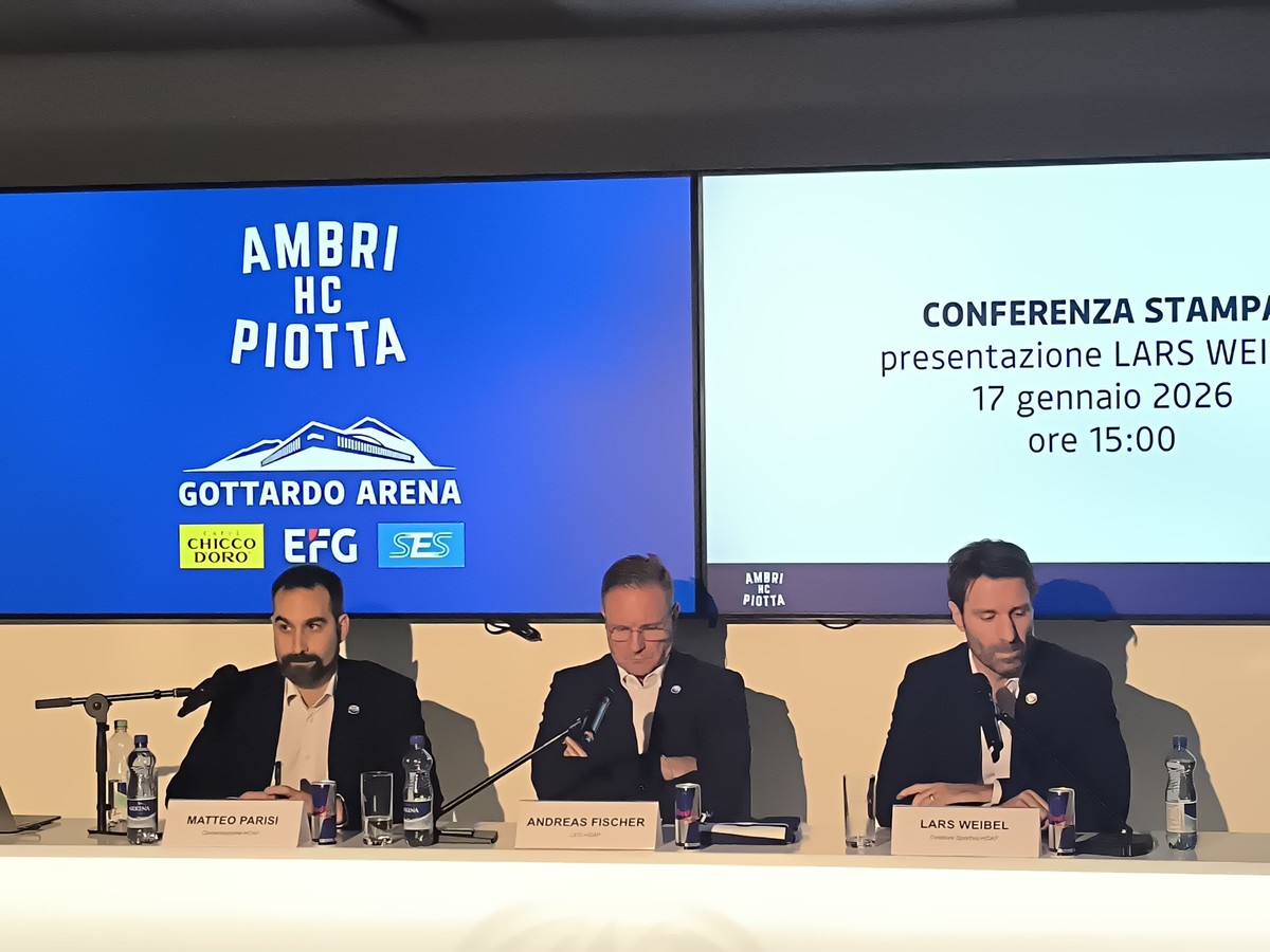 Ambri Medienkonferenz mit Lars Weibel, 17.1.26