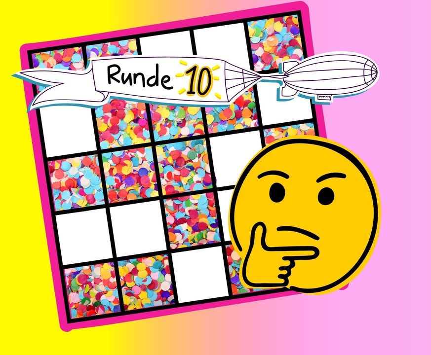 Jubiläum! Hurra! Wir feiern mit einem Rate-Mix 🎉