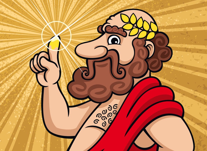 Der Mann mit dem goldenen Finger: König Midas.