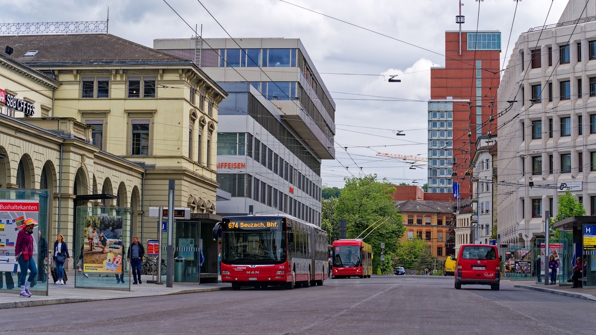 Stadt Winterthur wird zur blauen Zone.