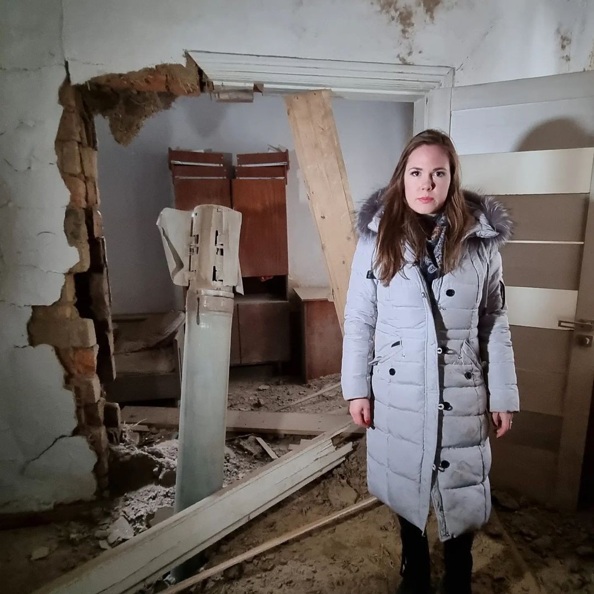 Alina Lipp en Ukraine.