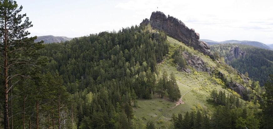 Nichts als Wald: Sibirische Taiga.&nbsp;