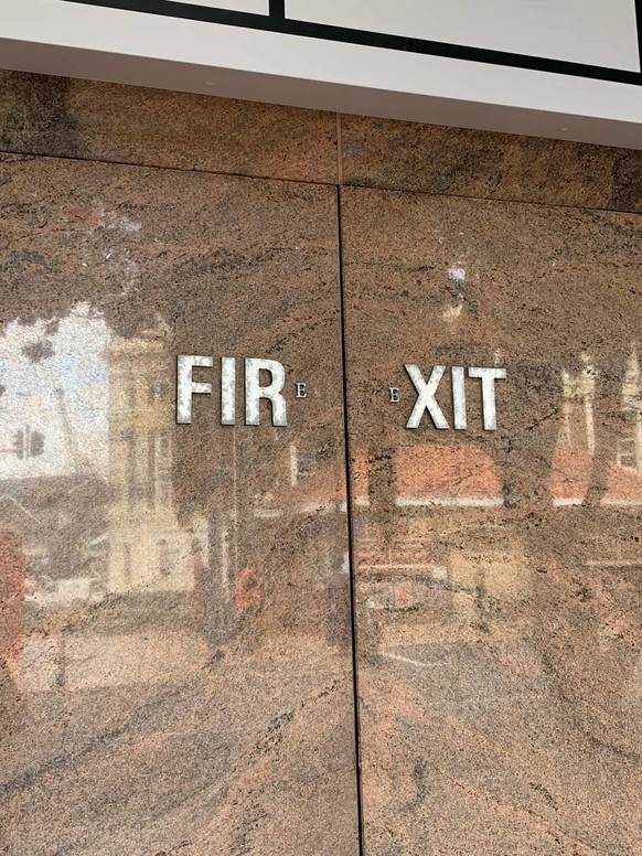 Emergency exit failed