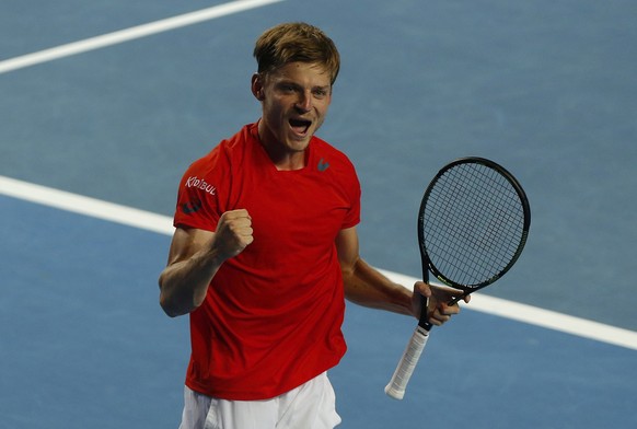 Goffin trifft im Achtelfinale auf Federer.