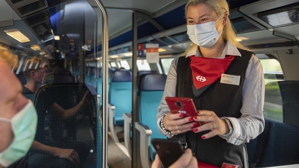 maskenpflicht sbb schutzmaske öv zug züge bus