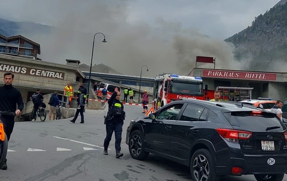 Brand in zermatt