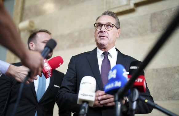 Heinz-Christian Strache war von 2005 - 2019 Parteichef der FPÖ.