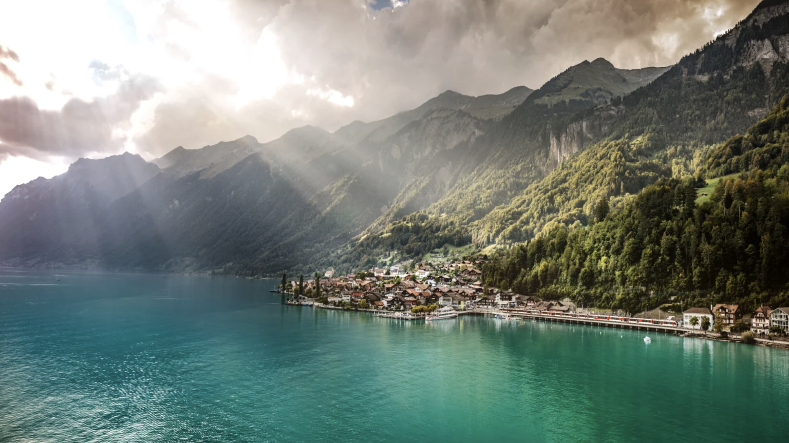 Brienz im Berner Oberland.