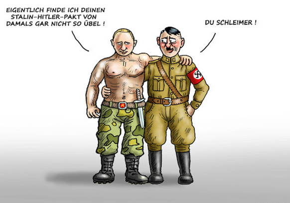 33 brutal ehrliche Karikaturen, die Putin die ZornesrÃ¶te ins Gesicht treiben\nMÃ¶rderisches Pack!