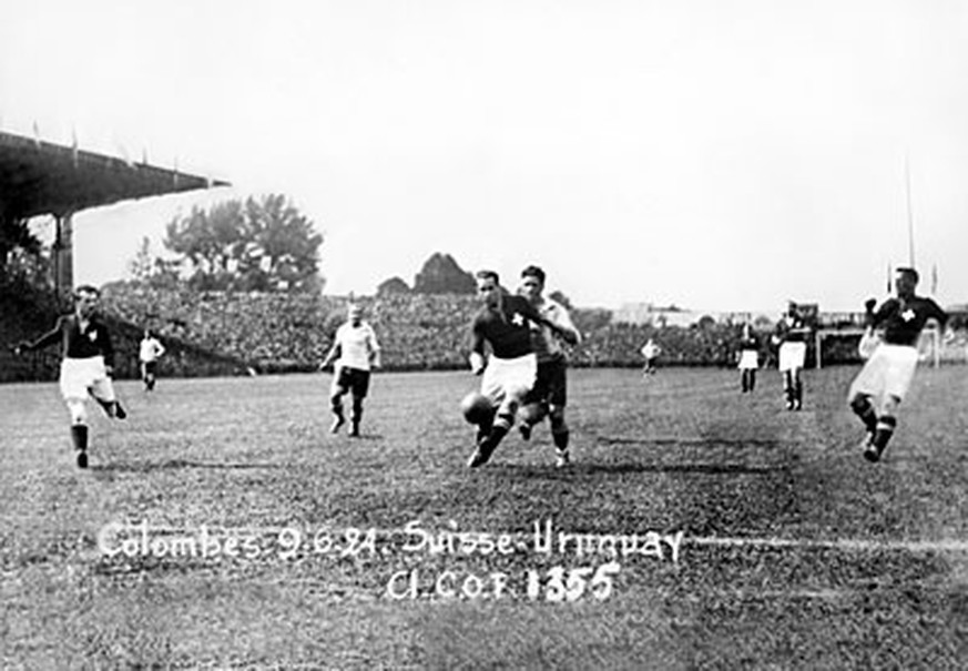 Schweiz Uruguay 1924 Europameister