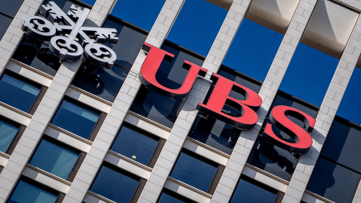 FILE - The logo of Swiss bank UBS is fixed on a building where the bank has offices in Frankfurt, Germany, Nov. 8, 2022. (AP Photo/Michael Probst, File)
Switzerland Credit Suisse Money Laundering
