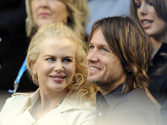 Nicole Kidman, Keith Urban, 2008, Australian Open