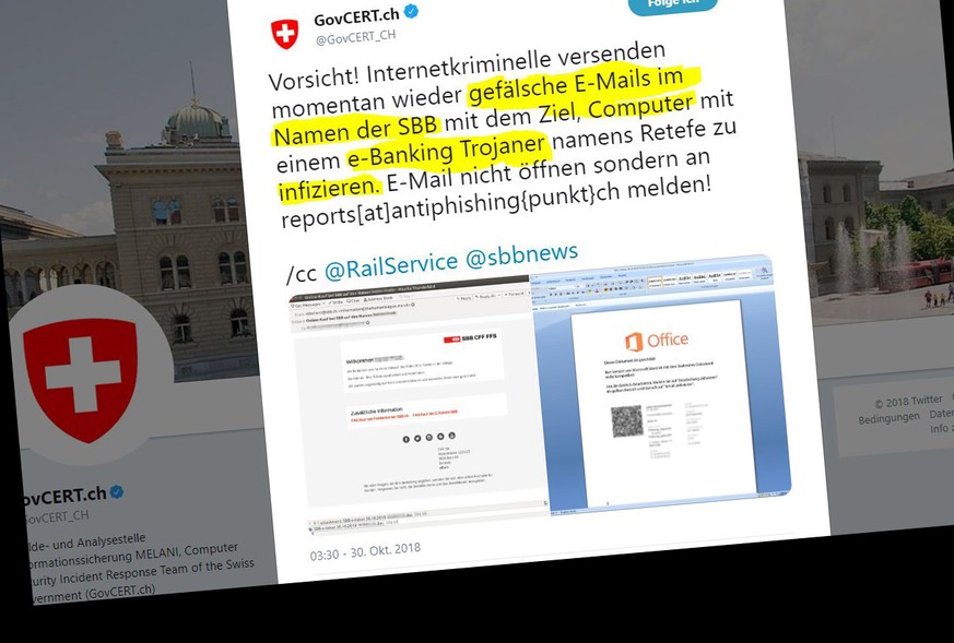 Neue Malware-Welle erreicht die Schweiz – so wollen dich die Hacker übers Ohr hauen